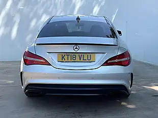 Used 2018 Mercedes-Benz Cla Class AMG Line Polar Silver - Interior and Exterior details 6