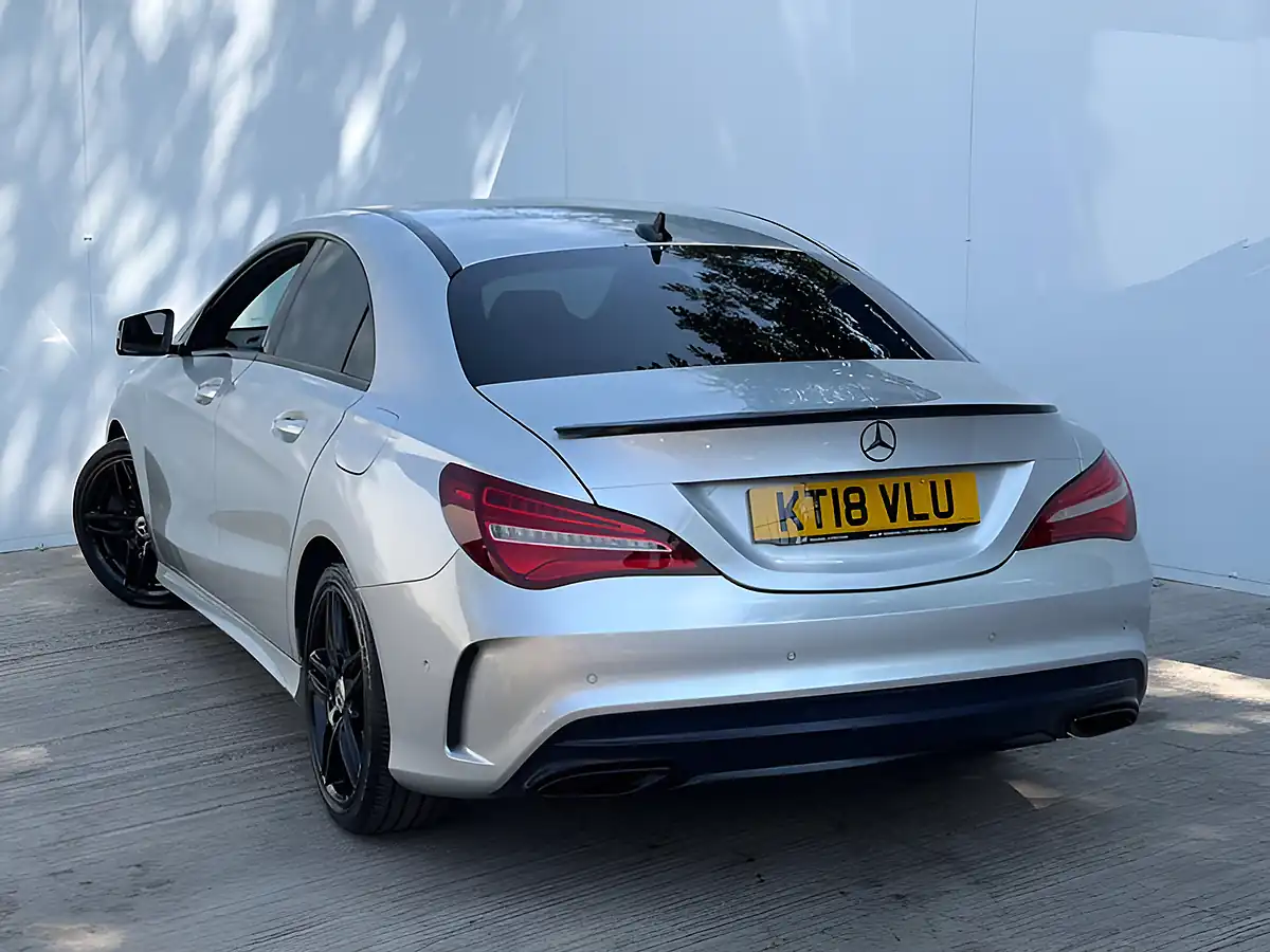 Used 2018 Mercedes-Benz Cla Class AMG Line Polar Silver - Interior and Exterior details 7