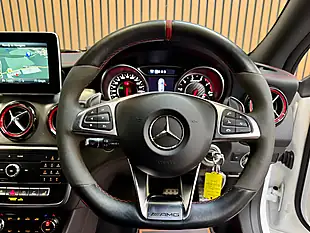 Used 2018 Mercedes-Benz Cla Class AMG White - Interior and Exterior details 12