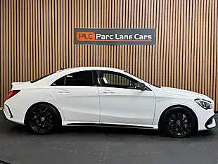 Used 2018 Mercedes-Benz Cla Class AMG White - Interior and Exterior details 2