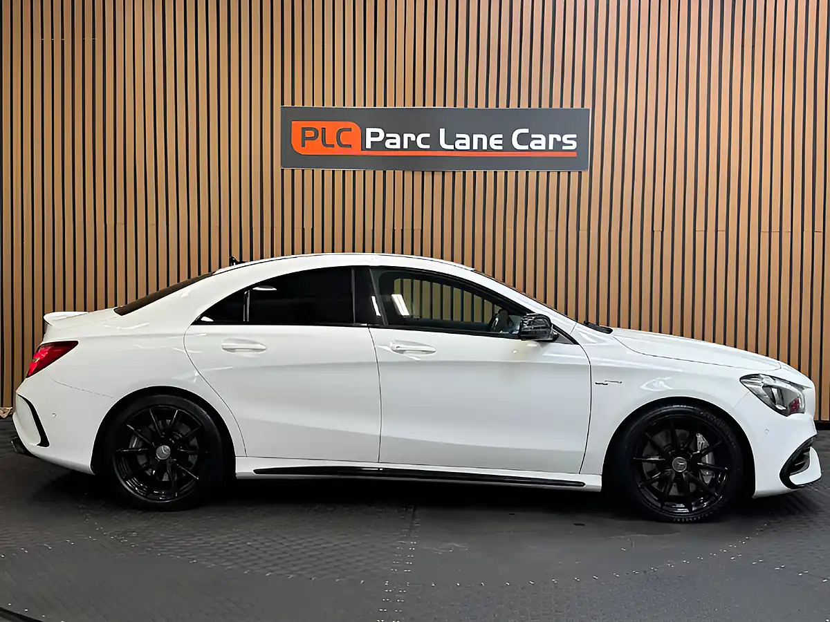 Used 2018 Mercedes-Benz Cla Class AMG White - Interior and Exterior details 2