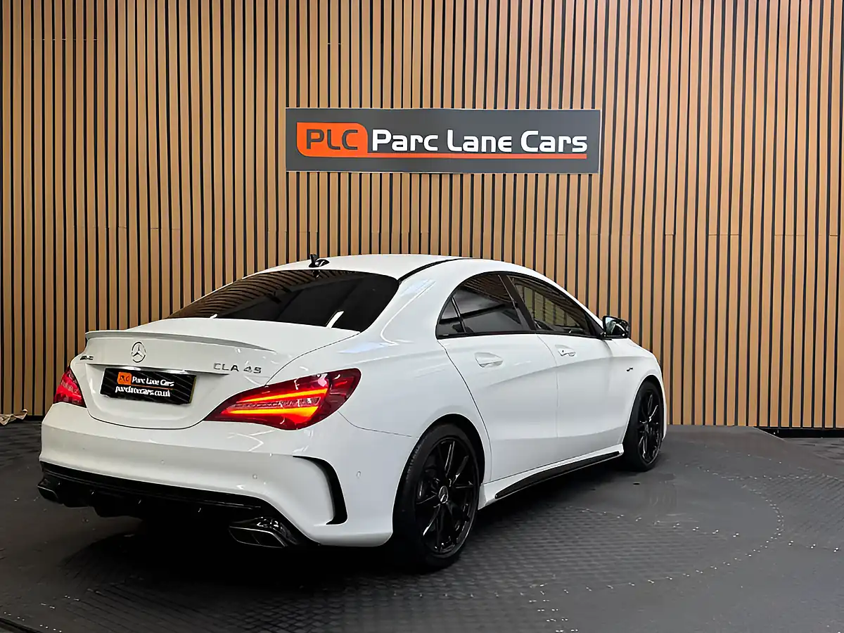 Used 2018 Mercedes-Benz Cla Class AMG White - Interior and Exterior details 3