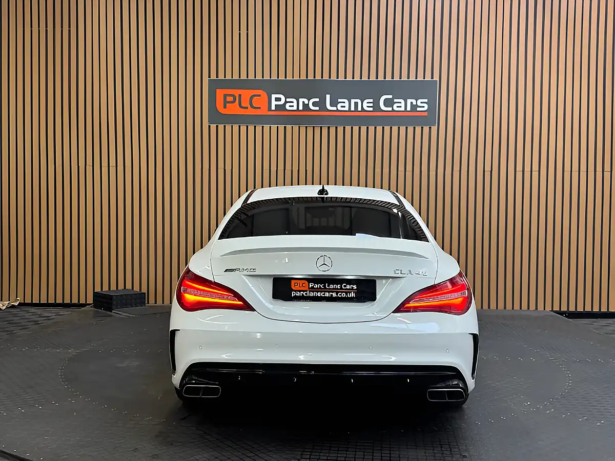 Used 2018 Mercedes-Benz Cla Class AMG White - Interior and Exterior details 4
