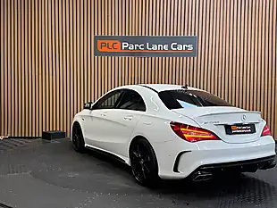 Used 2018 Mercedes-Benz Cla Class AMG White - Interior and Exterior details 5