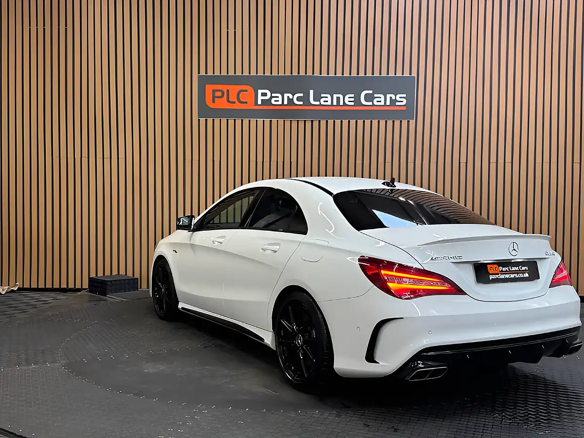 Used 2018 Mercedes-Benz Cla Class AMG White - Interior and Exterior details 5