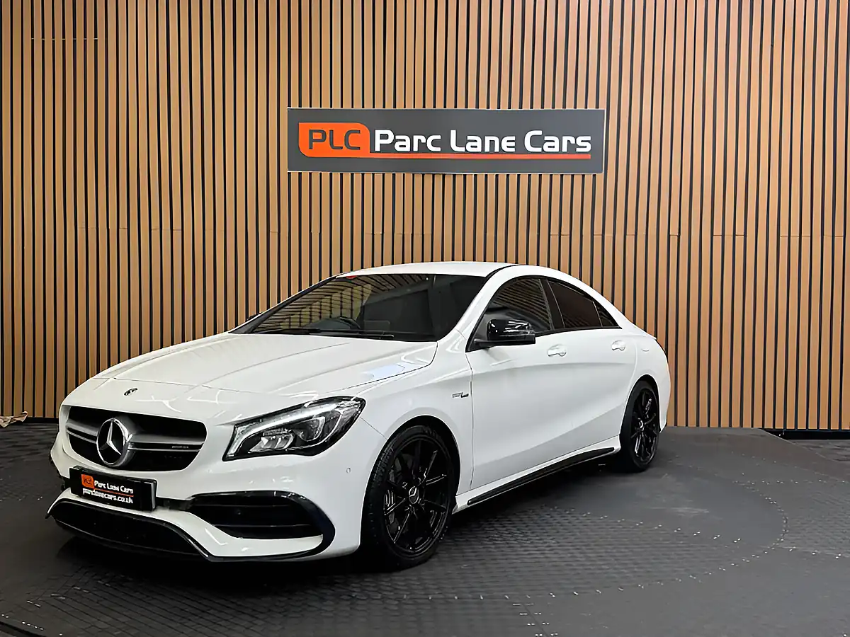Used 2018 Mercedes-Benz Cla Class AMG White - Interior and Exterior details 7