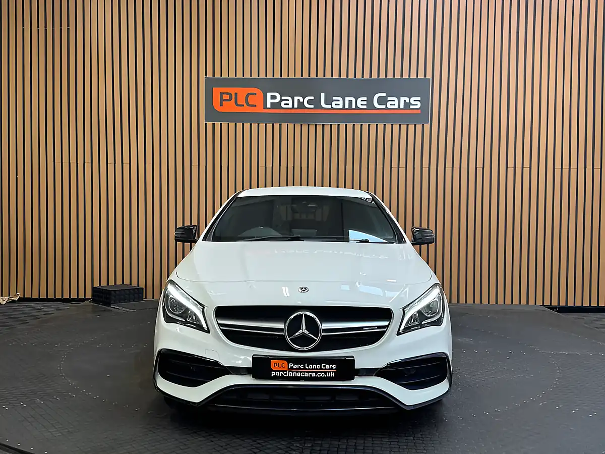 Used 2018 Mercedes-Benz Cla Class AMG White - Interior and Exterior details 8