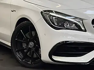 Used 2018 Mercedes-Benz Cla Class AMG White - Interior and Exterior details 9