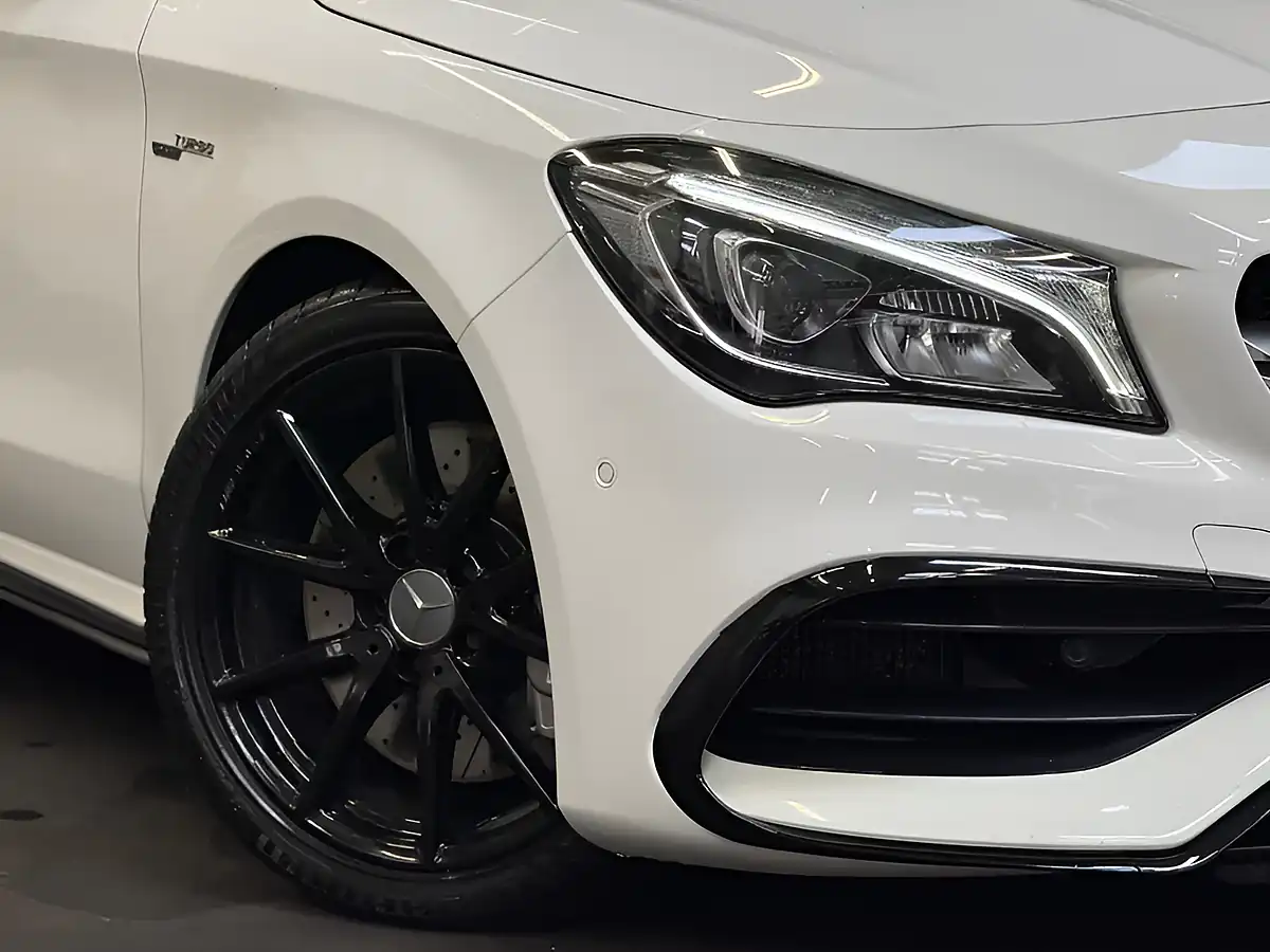 Used 2018 Mercedes-Benz Cla Class AMG White - Interior and Exterior details 9