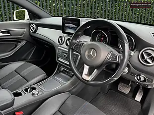 Used 2018 Mercedes-Benz Cla Class Sport Coupe White - Interior and Exterior details 12