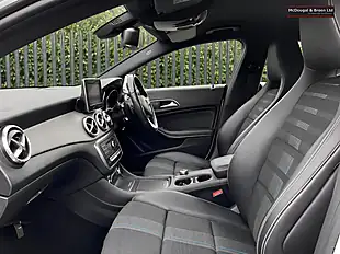 Used 2018 Mercedes-Benz Cla Class Sport Coupe White - Interior and Exterior details 13