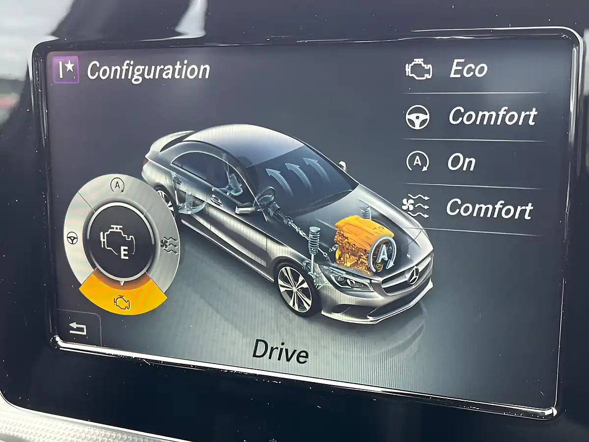 Used 2018 Mercedes-Benz Cla Class Sport Coupe White - Interior and Exterior details 16