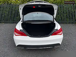 Used 2018 Mercedes-Benz Cla Class Sport Coupe White - Interior and Exterior details 19