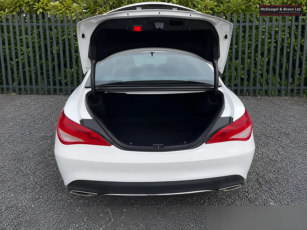 Used 2018 Mercedes-Benz Cla Class Sport Coupe White - Interior and Exterior details 19