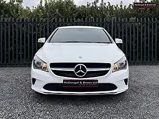 Used 2018 Mercedes-Benz Cla Class Sport Coupe White - Interior and Exterior details 8