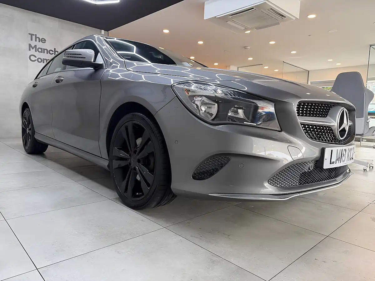 Used 2018 Mercedes-Benz Cla Sport Grey - Interior and Exterior details 2
