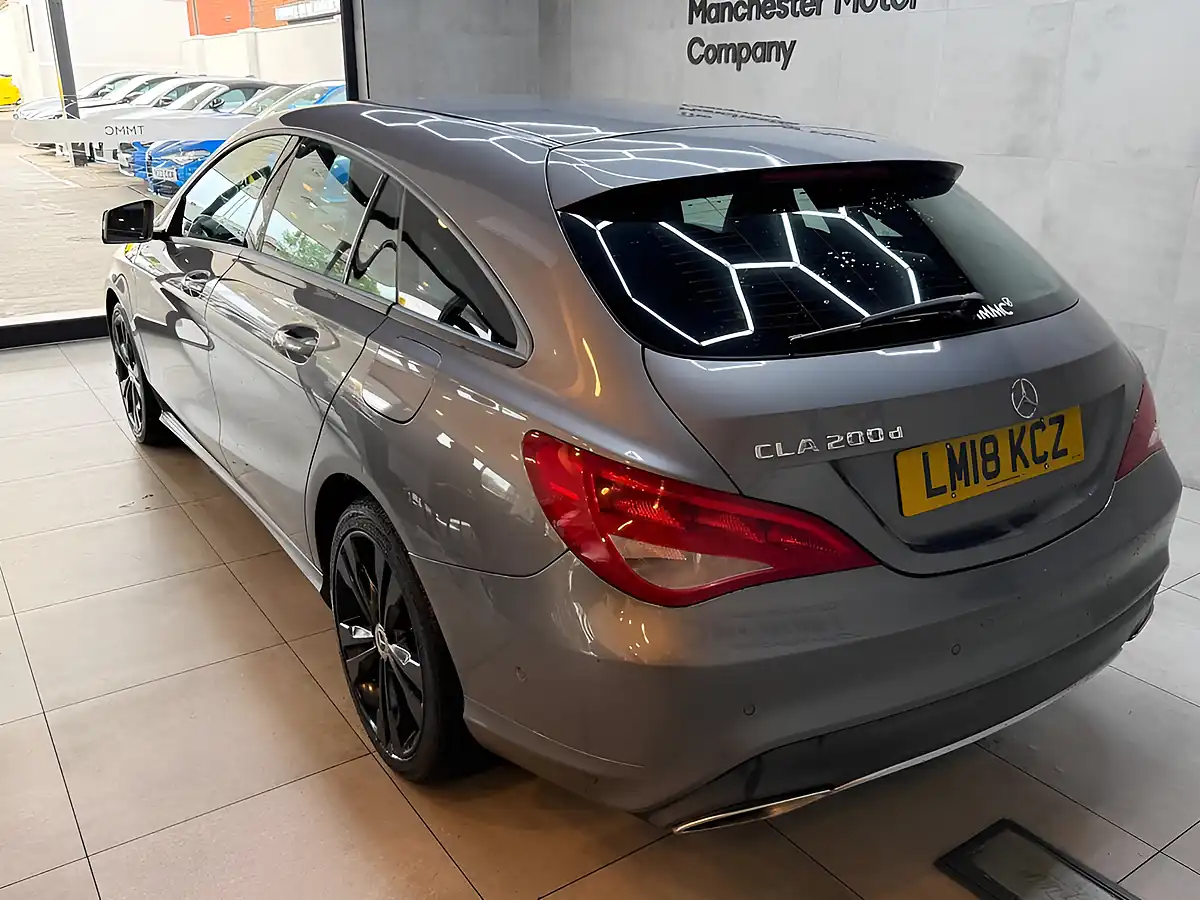 Used 2018 Mercedes-Benz Cla Sport Grey - Interior and Exterior details 3