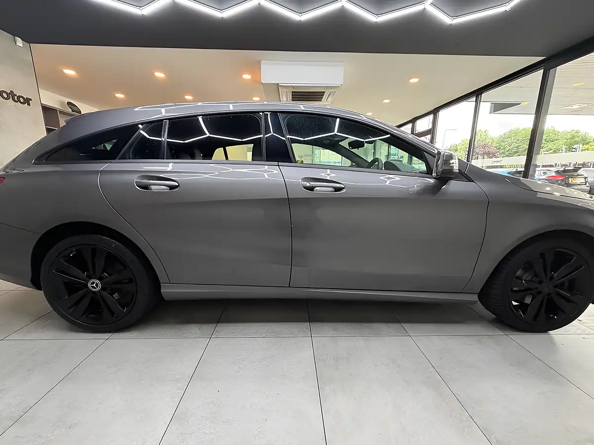 Used 2018 Mercedes-Benz Cla Sport Grey - Interior and Exterior details 7