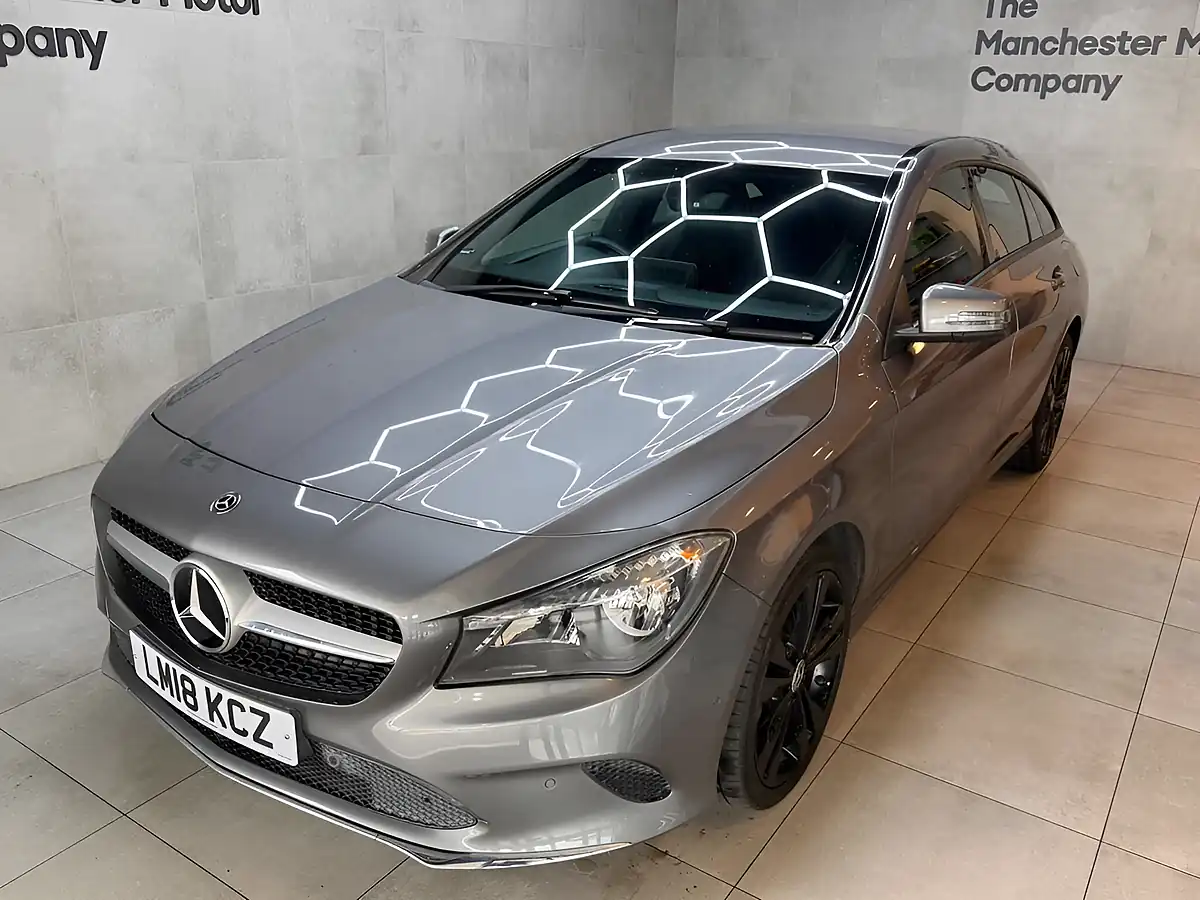 Used 2018 Mercedes-Benz Cla Sport Grey - Interior and Exterior details 8