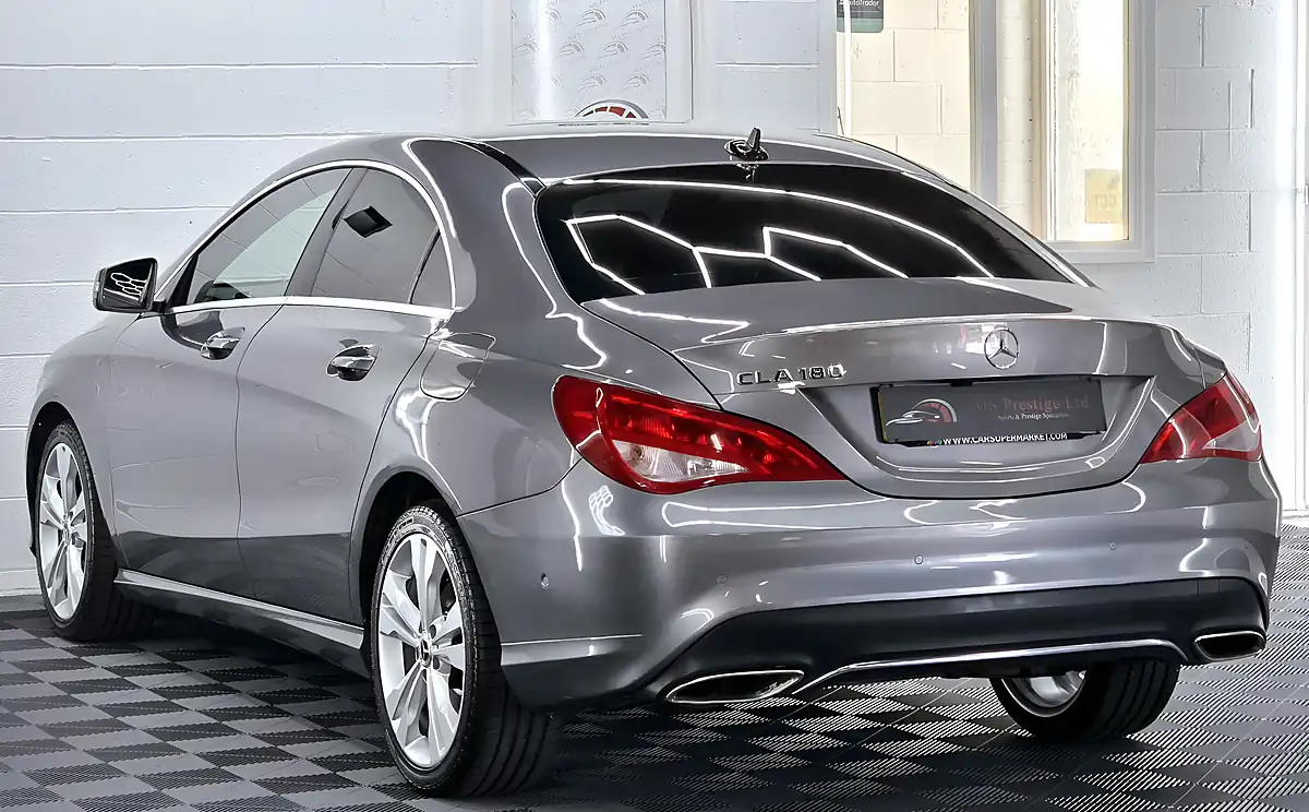 Used 2018 Mercedes-Benz Cla Sport Mountain Grey Metallic - Interior and Exterior details 11