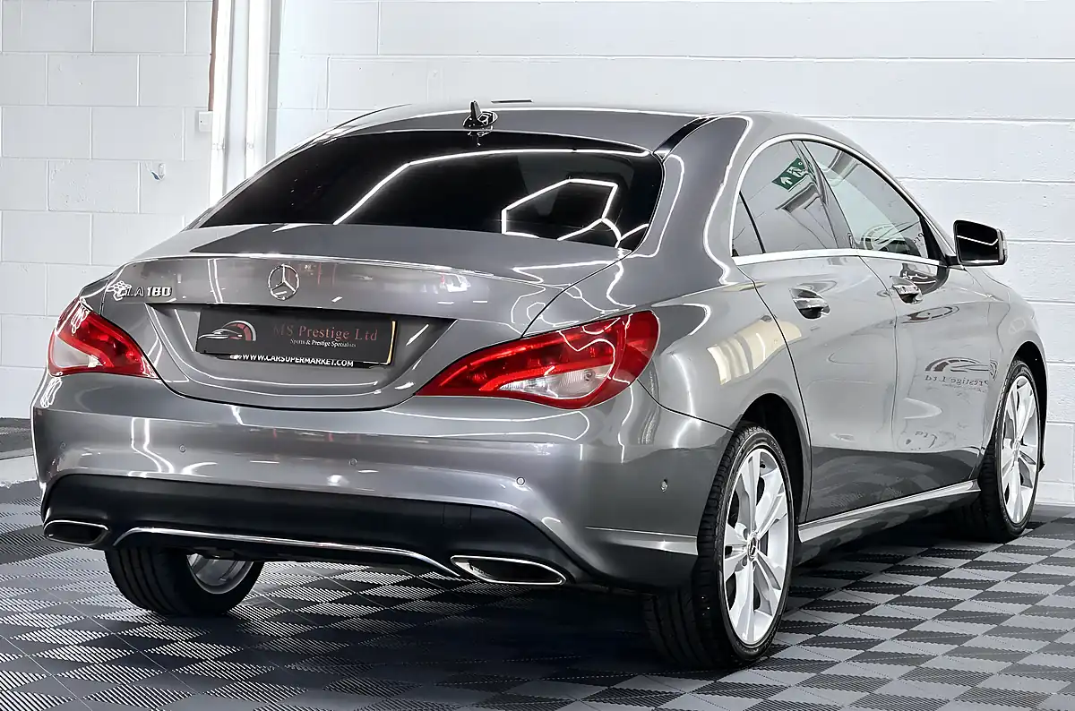 Used 2018 Mercedes-Benz Cla Sport Mountain Grey Metallic - Interior and Exterior details 12