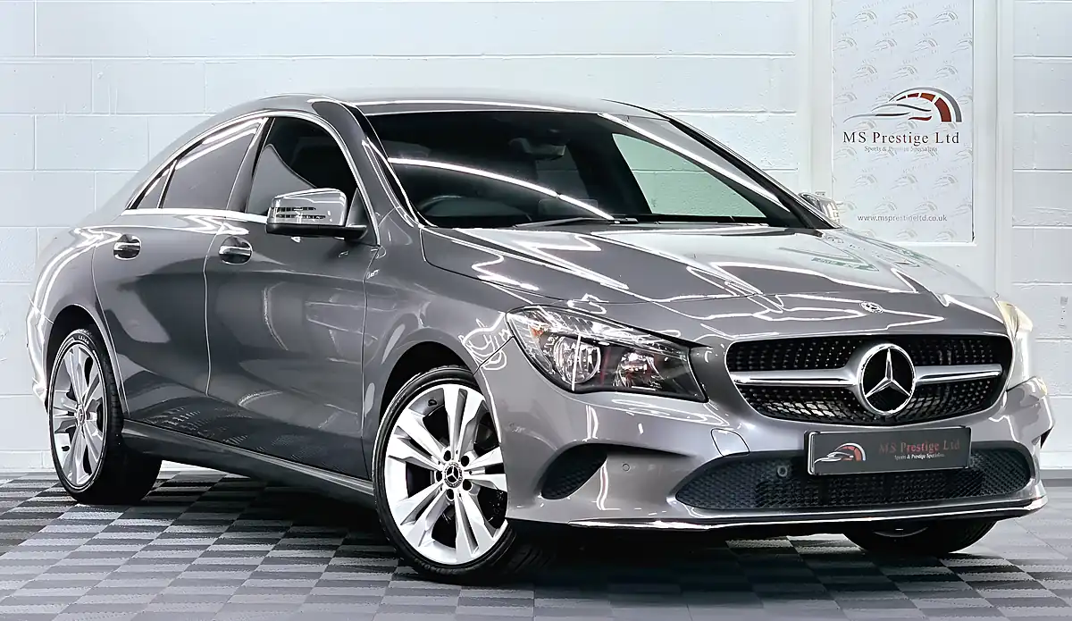 Used 2018 Mercedes-Benz Cla Sport Mountain Grey Metallic - Interior and Exterior details 2