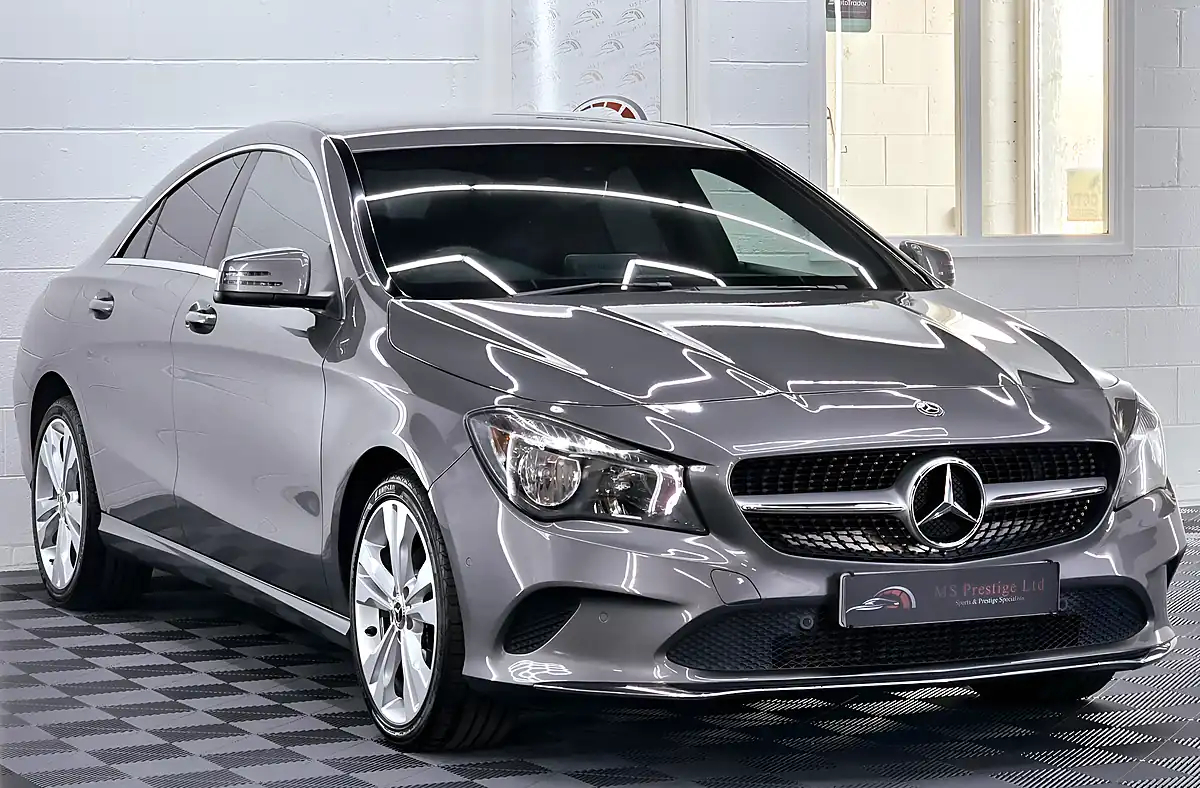 Used 2018 Mercedes-Benz Cla Sport Mountain Grey Metallic - Interior and Exterior details 3