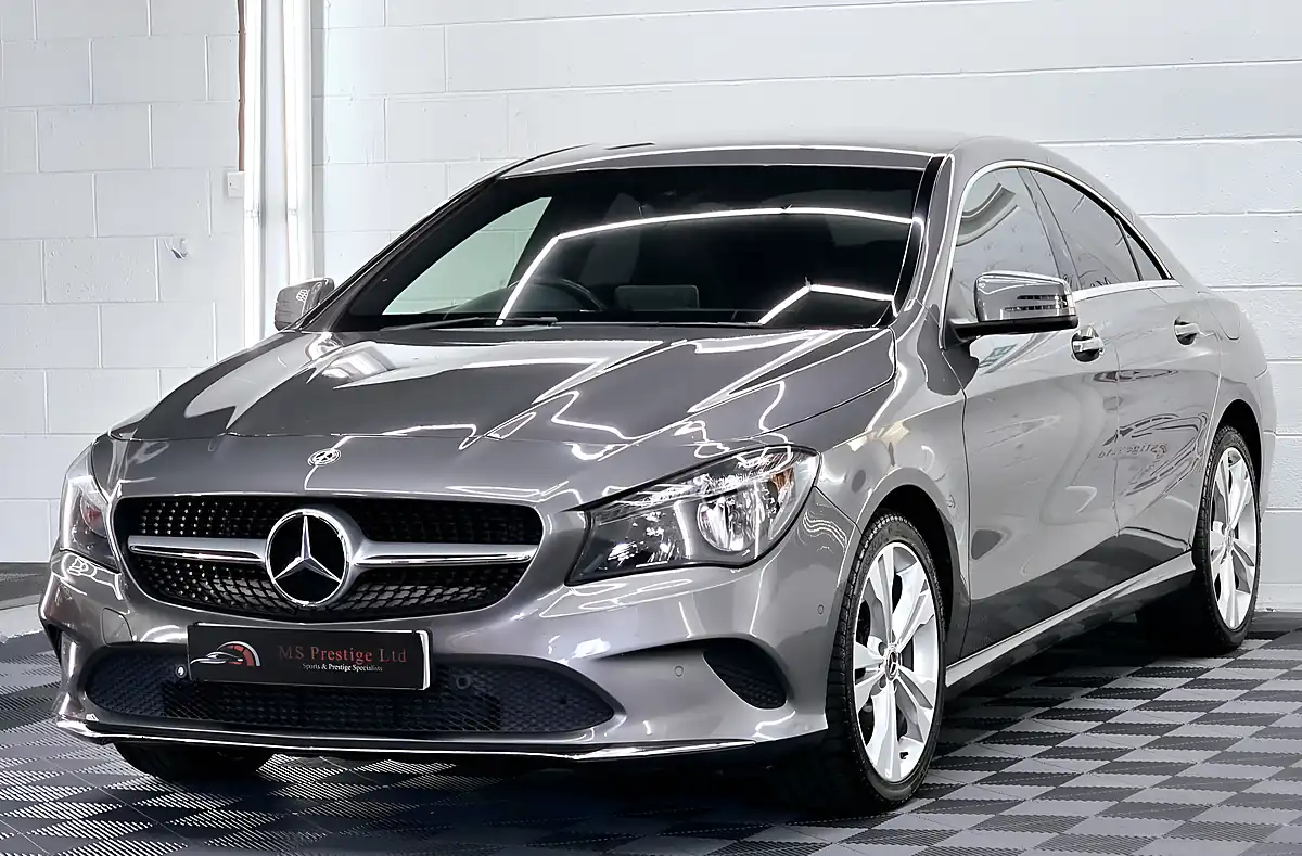 Used 2018 Mercedes-Benz Cla Sport Mountain Grey Metallic - Interior and Exterior details 5