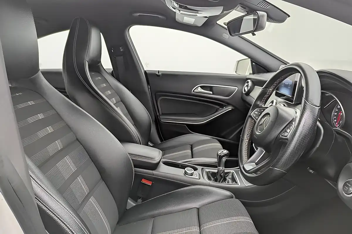 Used 2018 Mercedes-Benz Cla Sport White - Interior and Exterior details 2