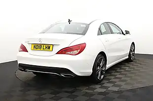 Used 2018 Mercedes-Benz Cla Sport White - Interior and Exterior details 3
