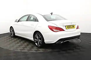 Used 2018 Mercedes-Benz Cla Sport White - Interior and Exterior details 4