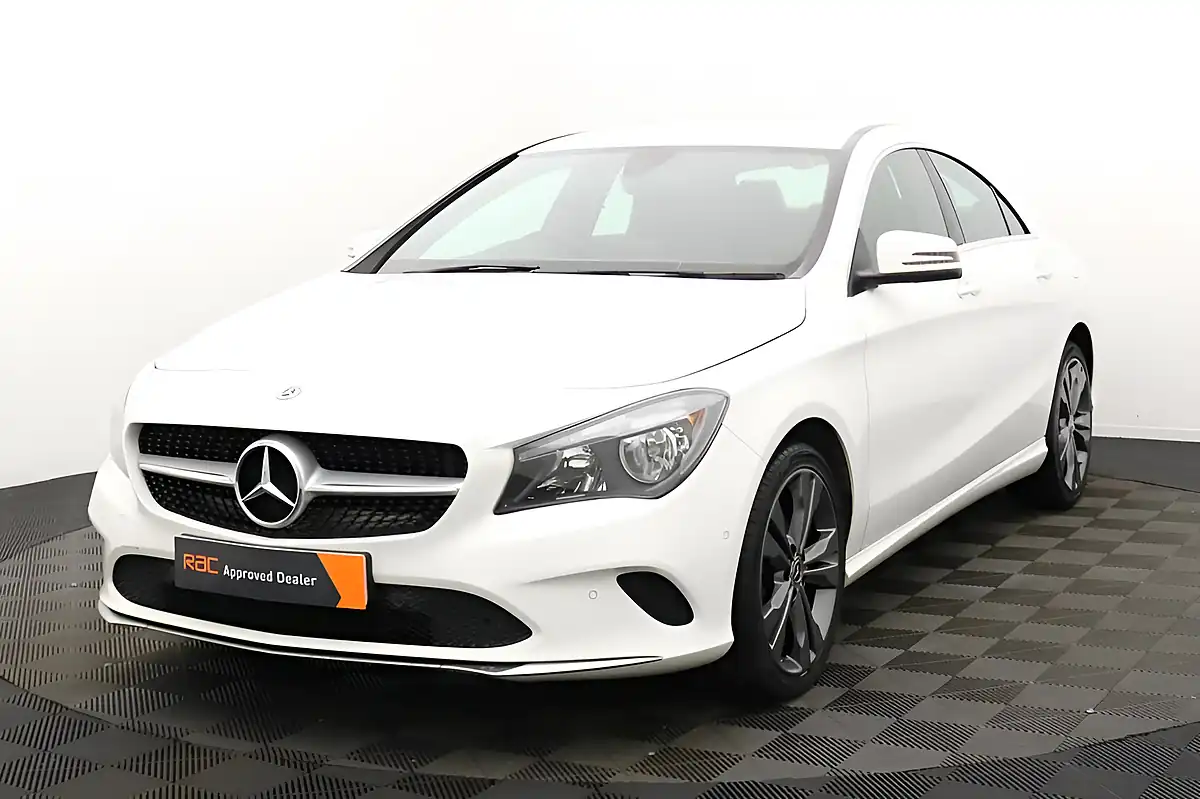 Used 2018 Mercedes-Benz Cla Sport White - Interior and Exterior details 5