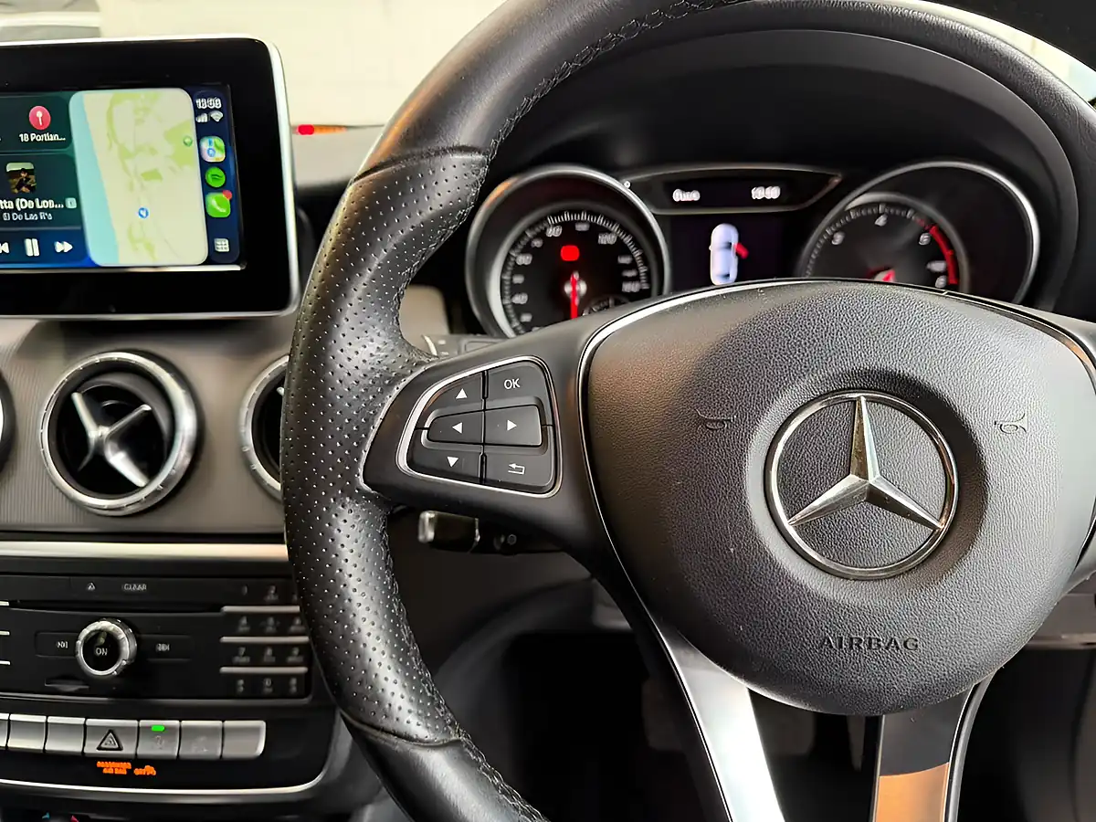 Used 2018 Mercedes-Benz Cla Sport White - Interior and Exterior details 5