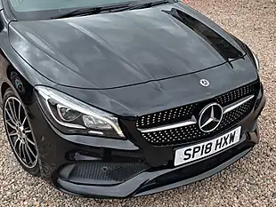 Used 2018 Mercedes-Benz Cla Whiteart Cosmos Black Metallic - Interior and Exterior details 2