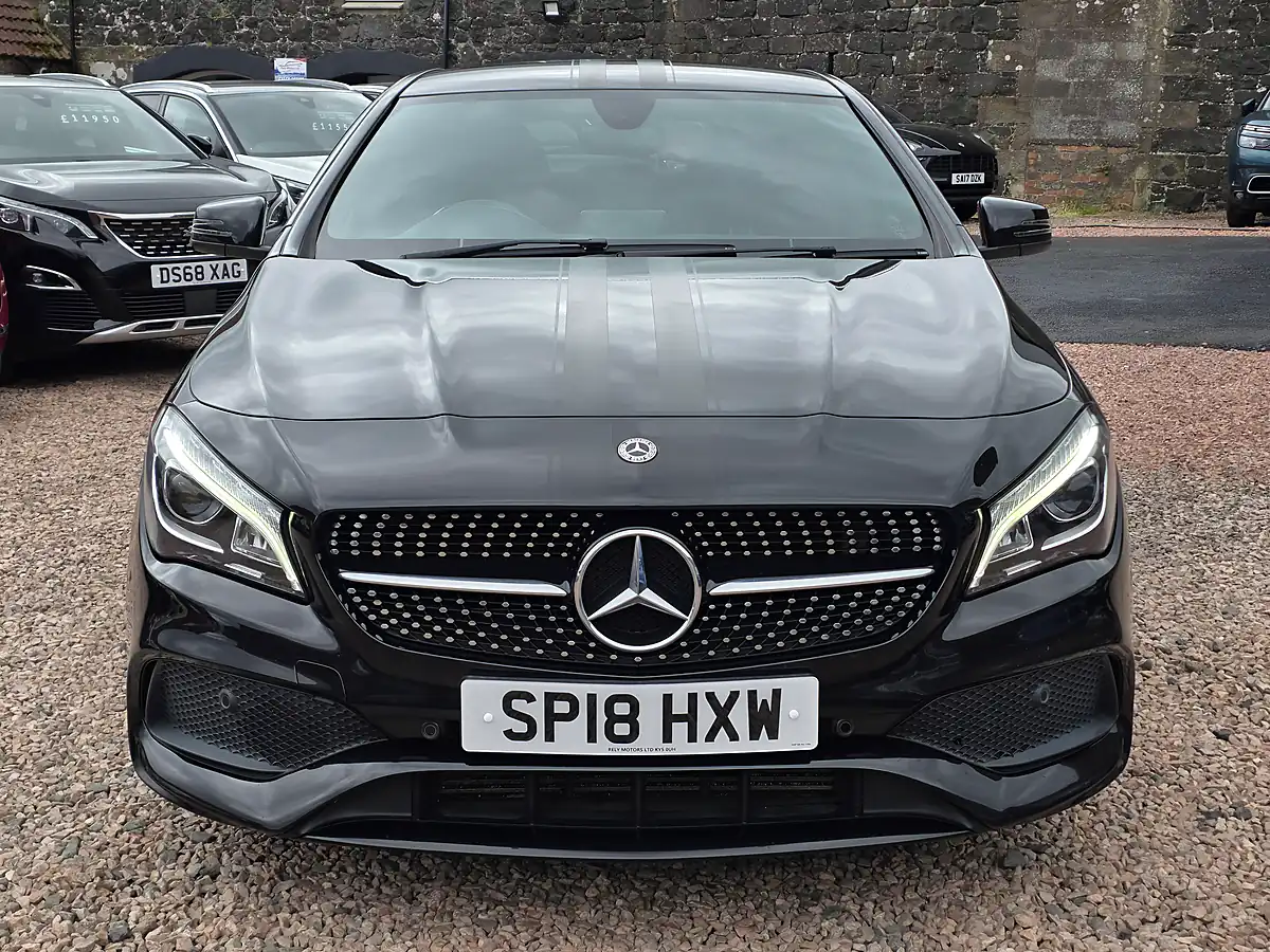 Used 2018 Mercedes-Benz Cla Whiteart Cosmos Black Metallic - Interior and Exterior details 3
