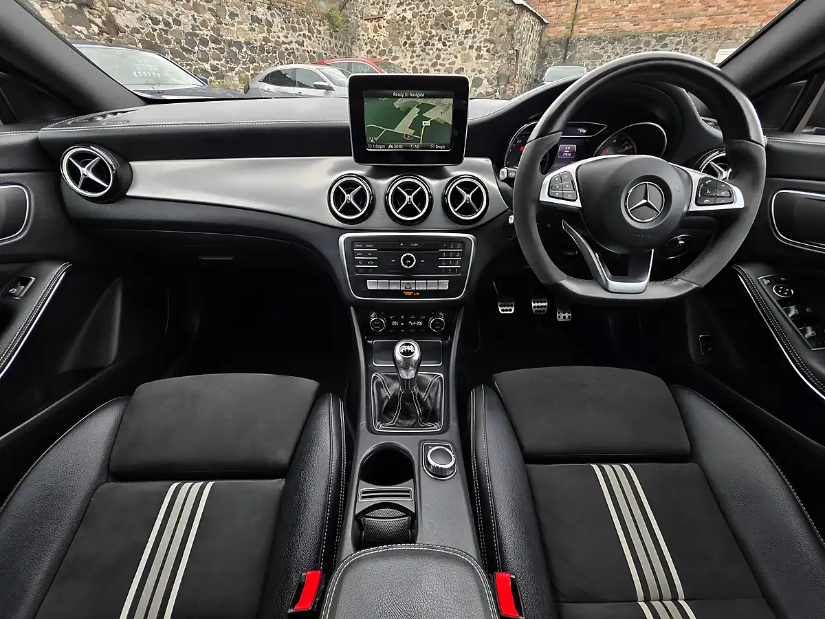 Used 2018 Mercedes-Benz Cla Whiteart Cosmos Black Metallic - Interior and Exterior details 7