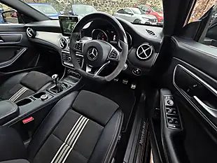 Used 2018 Mercedes-Benz Cla Whiteart Cosmos Black Metallic - Interior and Exterior details 8