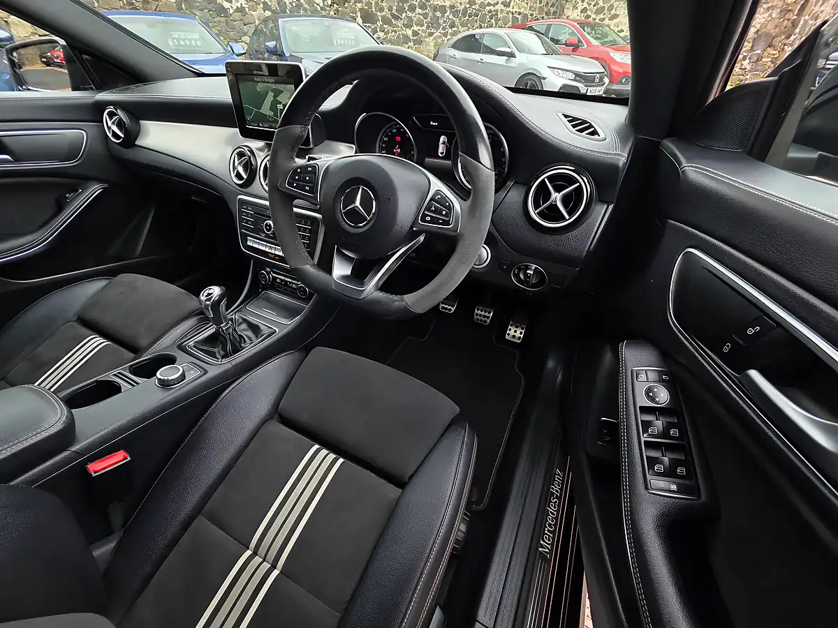 Used 2018 Mercedes-Benz Cla Whiteart Cosmos Black Metallic - Interior and Exterior details 8