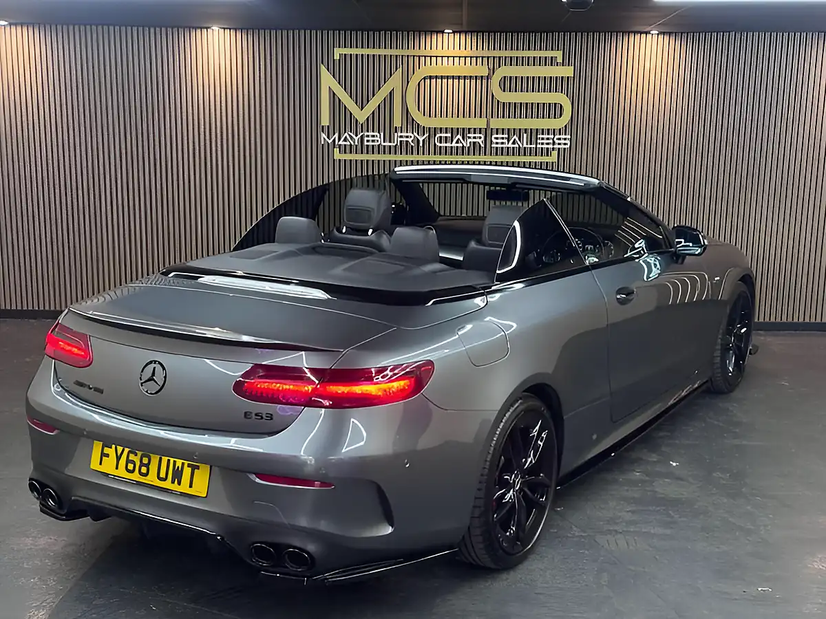 Used 2018 Mercedes-Benz E-Class AMG Grey - Interior and Exterior details 7