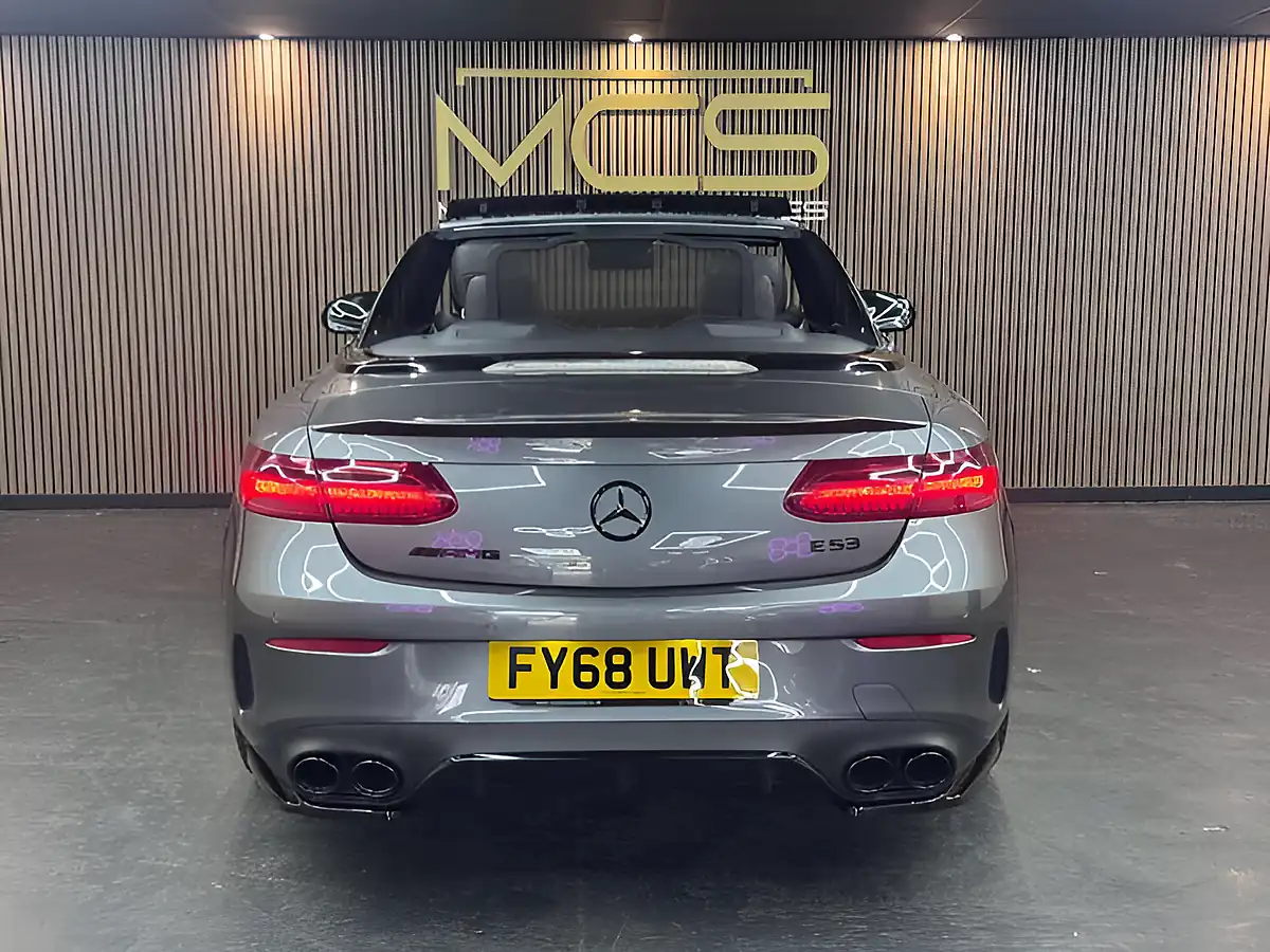 Used 2018 Mercedes-Benz E-Class AMG Grey - Interior and Exterior details 8