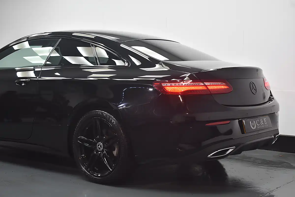 Used 2018 Mercedes-Benz E Class AMG Line Black - Interior and Exterior details 15