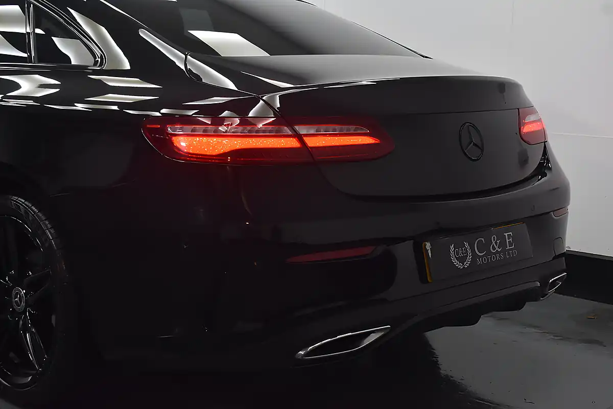 Used 2018 Mercedes-Benz E Class AMG Line Black - Interior and Exterior details 16