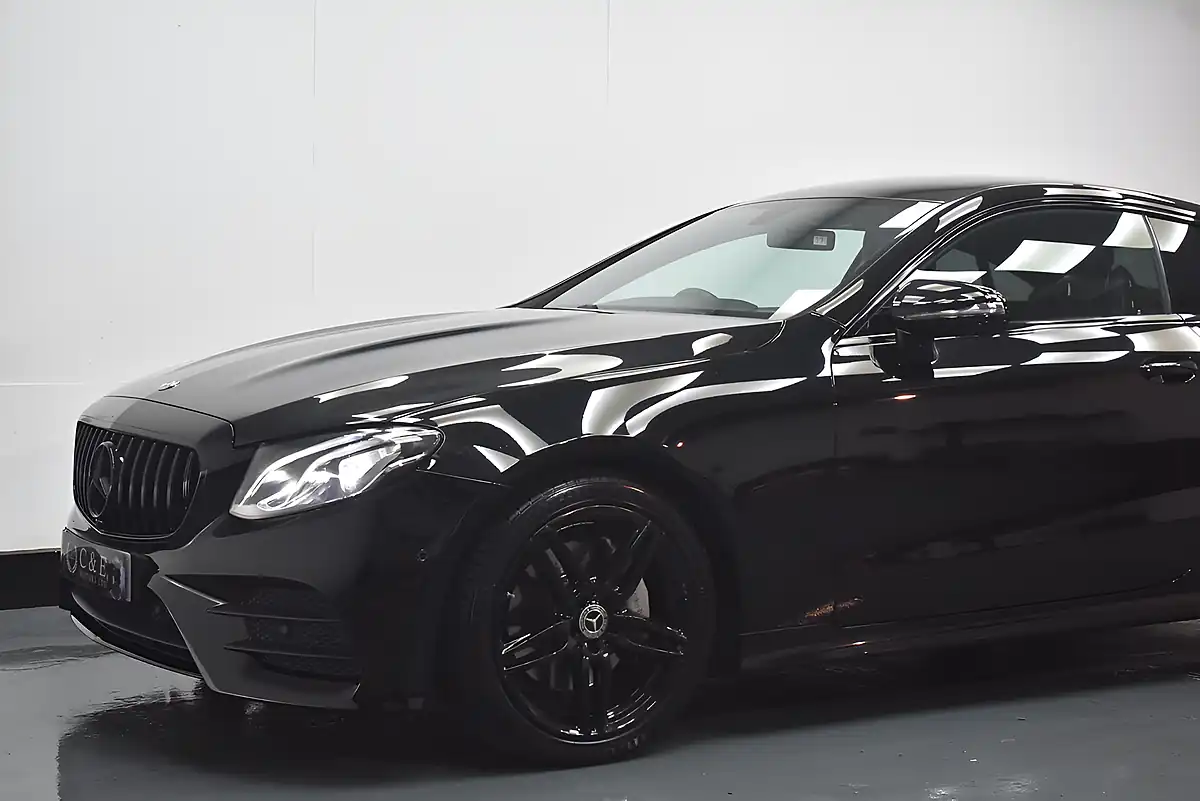 Used 2018 Mercedes-Benz E Class AMG Line Black - Interior and Exterior details 3