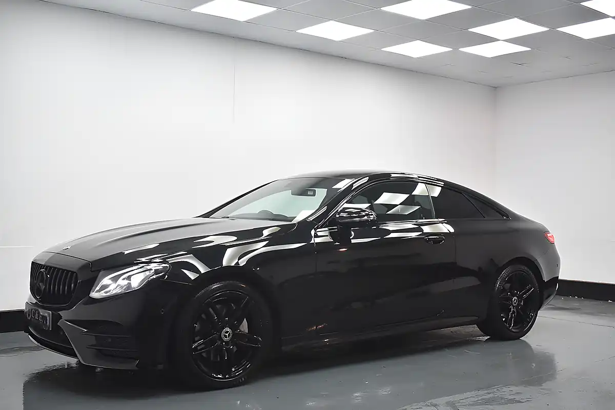 Used 2018 Mercedes-Benz E Class AMG Line Black - Interior and Exterior details 5
