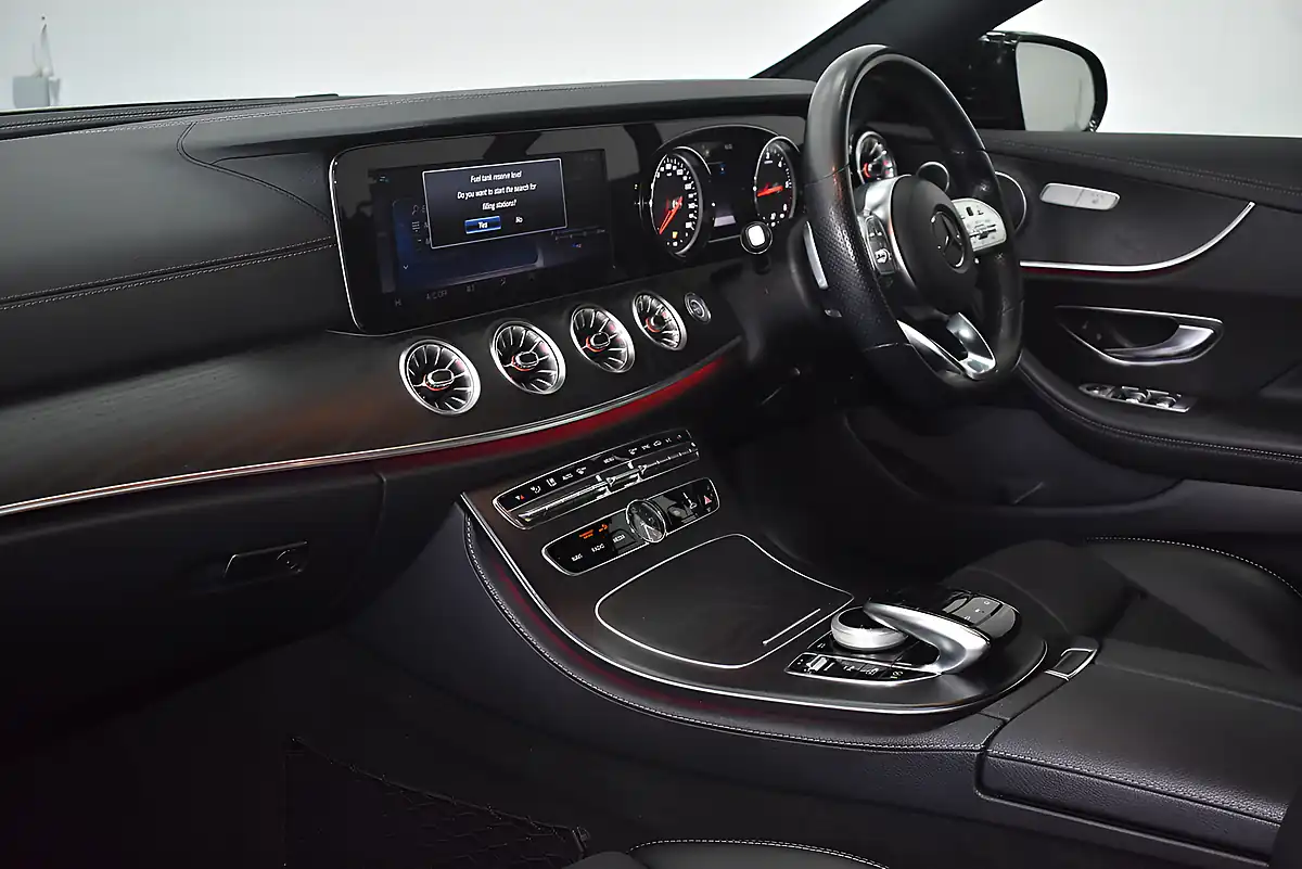 Used 2018 Mercedes-Benz E Class AMG Line Black - Interior and Exterior details 9
