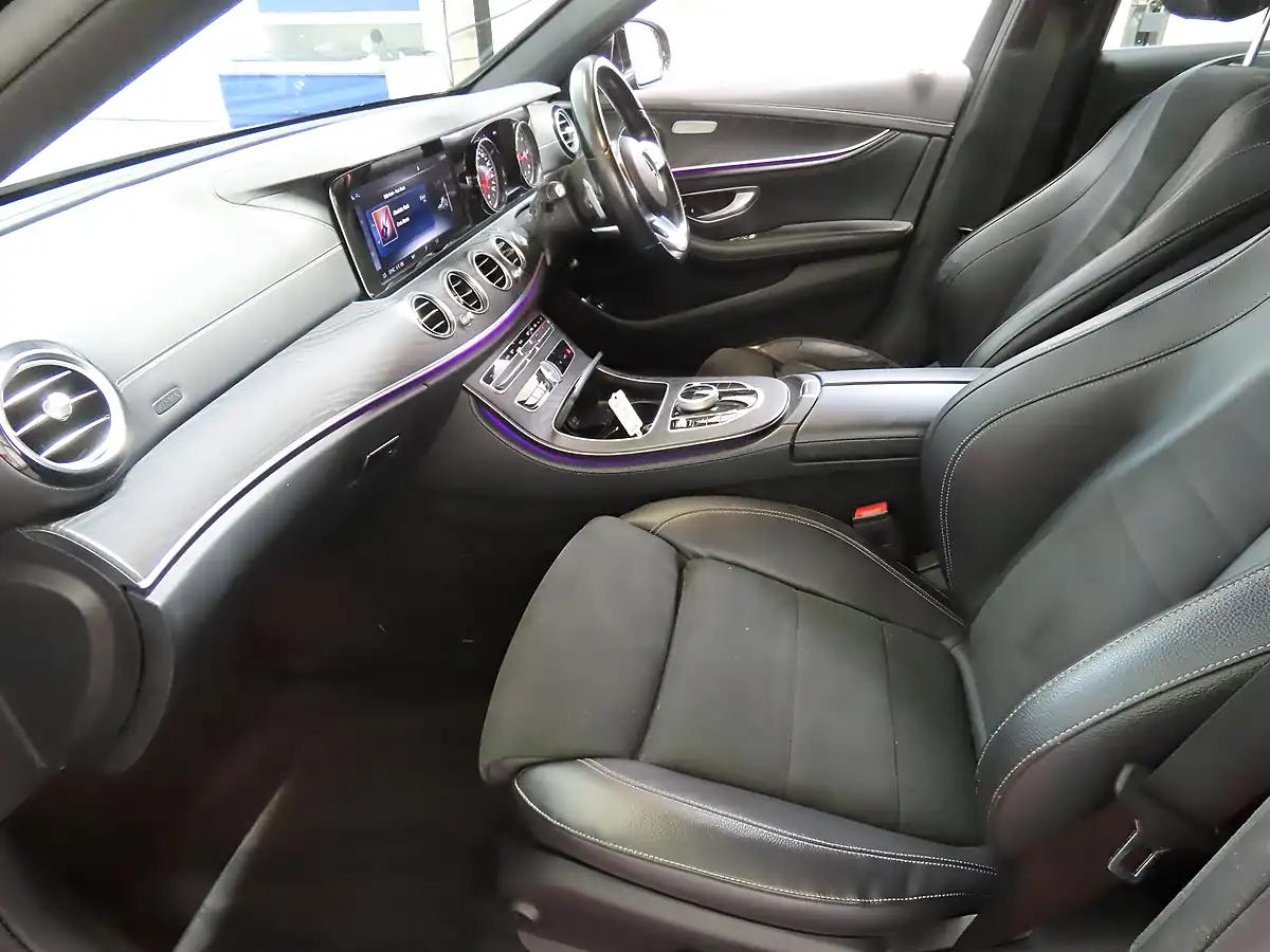Used 2018 Mercedes-Benz E Class AMG Line Black - Interior and Exterior details 12