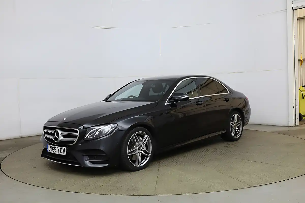 Used 2018 Mercedes-Benz E Class AMG Line Black - Interior and Exterior details 3