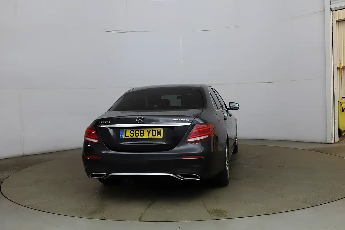 Used 2018 Mercedes-Benz E Class AMG Line Black - Interior and Exterior details 4