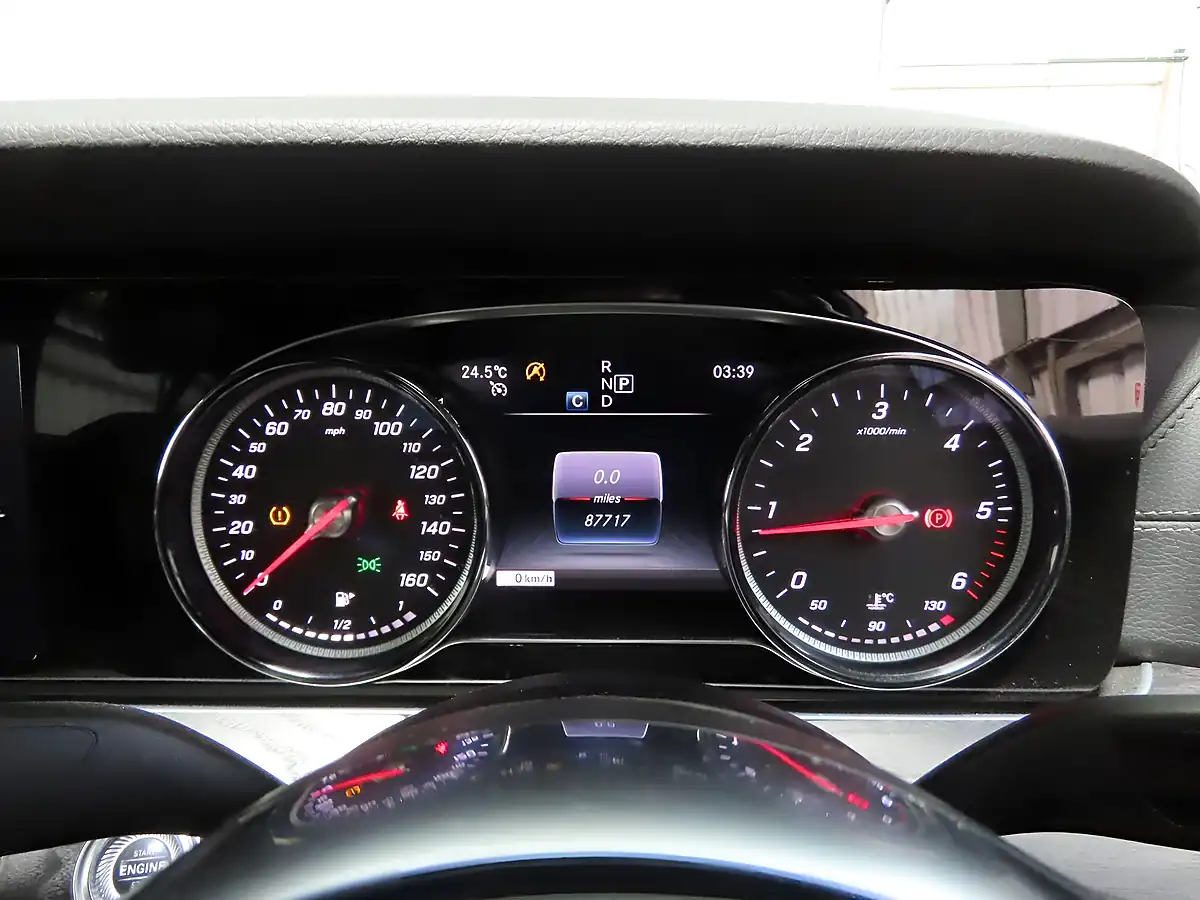 Used 2018 Mercedes-Benz E Class AMG Line Black - Interior and Exterior details 8