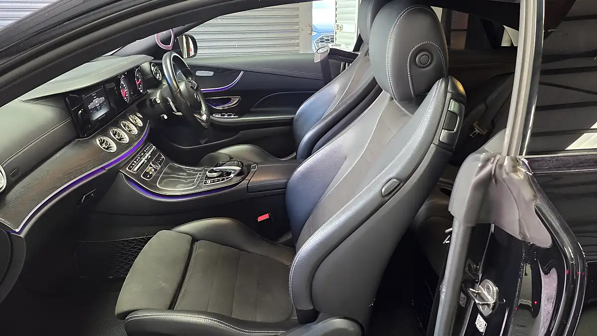 Used 2018 Mercedes-Benz E Class AMG Line Black - Interior and Exterior details 10